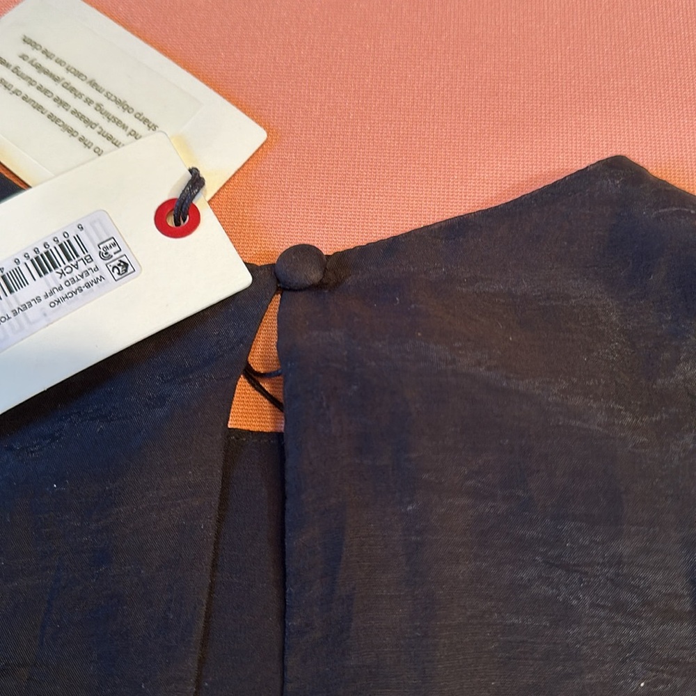 New TED BAKER Lined Top. Black.  Fits Loose. Size 0. - Picture 3 of 10
